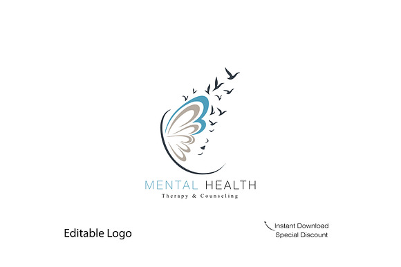 Psychology Logo Design Template preview 7