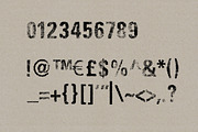 Dirty Halftone Font, a Sans Serif Font by Offset (Thumbnail 4 of 6)