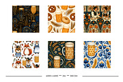 Oktoberfest Retro Art Style Designs, a Pattern Graphic by karenfoleyphoto (Thumbnail 3 of 8)