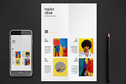 Taylor Resume Template, a Resume Template by Nina Shaw (Thumbnail 3 of 10)