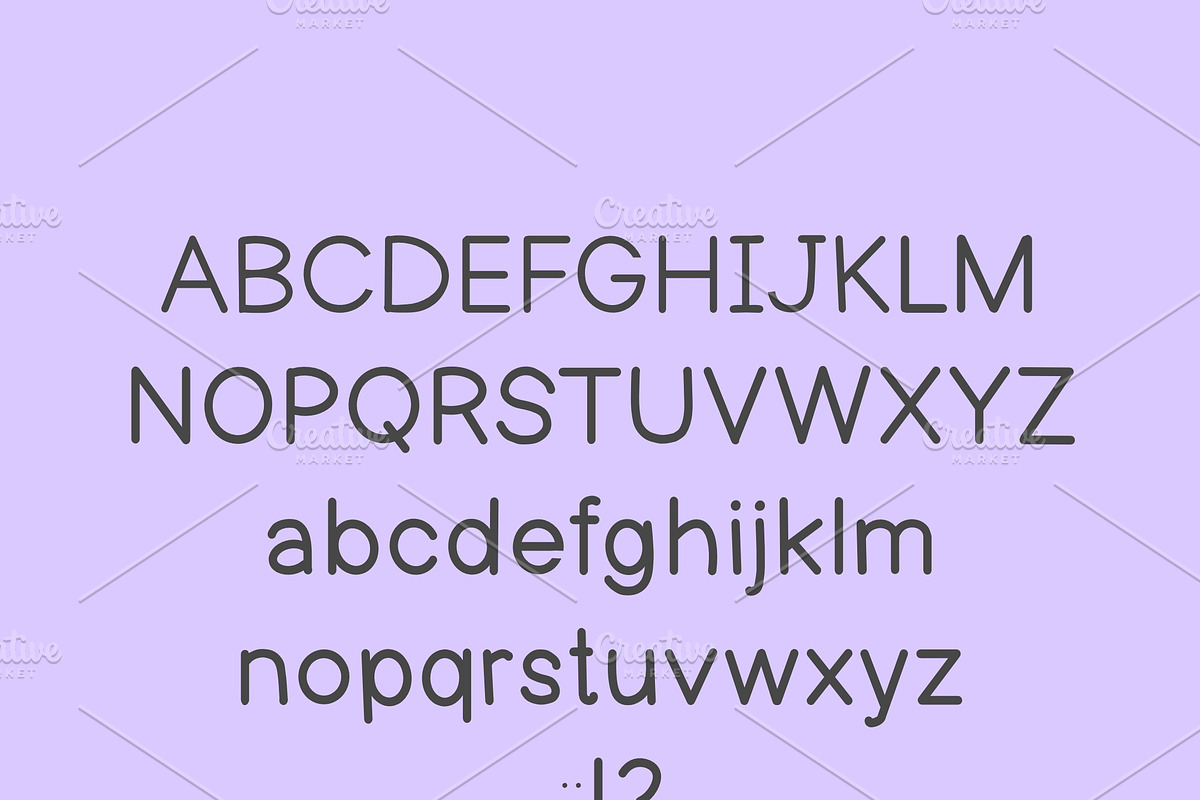 Luneva Sans | Rounded Sans Serif, a Sans Serif Font by GC Laser Files (Photo 4 of 5)