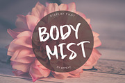 BODY MIST, a Sans Serif Font by Cepeye (Thumbnail 1 of 6)