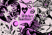 Witch's familiars. Magical Pets, an Animal Illustration by OlgaSoi007 (Thumbnail 10 of 10)