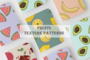 Fruits seamless patterns, a Pattern Graphic by Le.nart (Thumbnail 1 of 6)