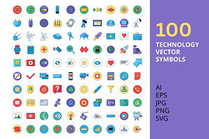 Business Technological Stroked Set, an Outline Icon by barsrsind