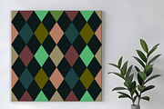 Dark Diamonds Seamless Pattern, a Pattern Graphic by Sharon Schwalbe (Thumbnail 4 of 5)
