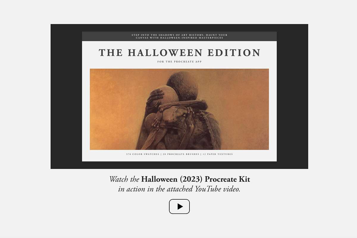 Halloween (2023) Procreate Kit, a Brush Add-On by Digi Life (Photo 8 of 10)
