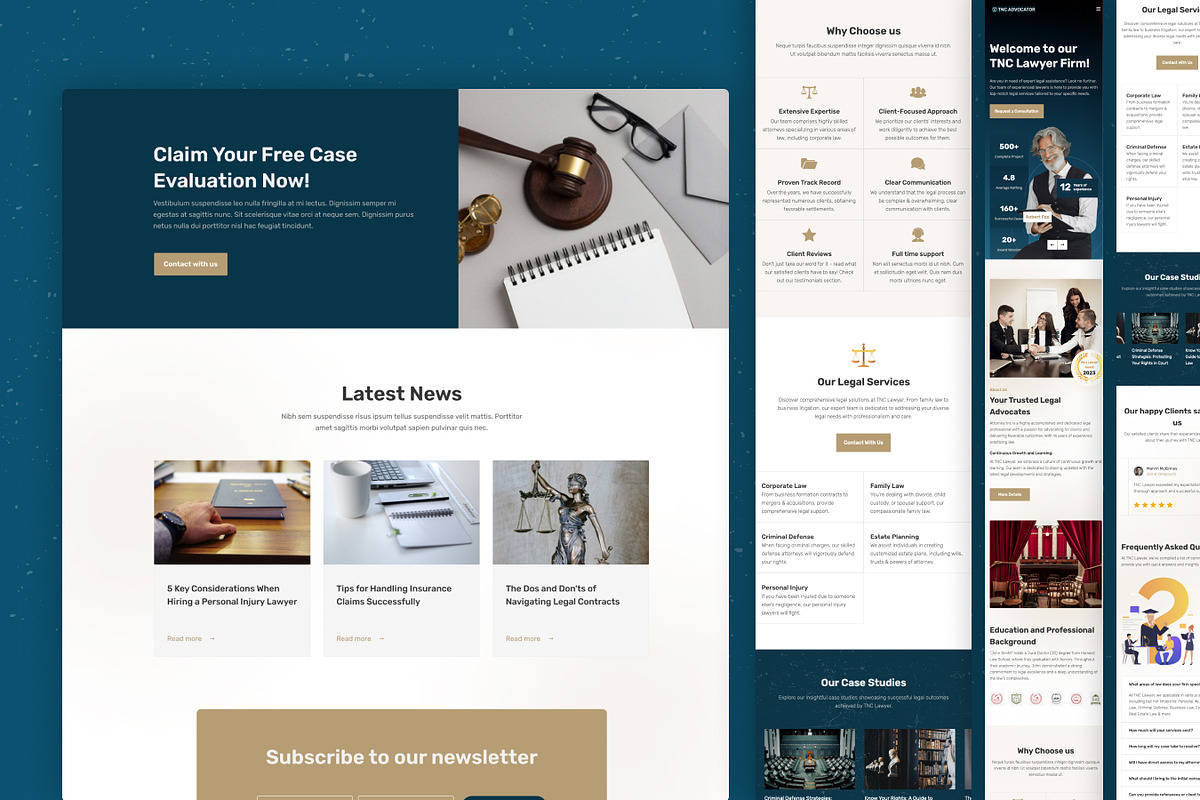 TNC Advocator - Lawyer HTML Template, a HTML Template by TNCFlow (Photo 4 of 5)