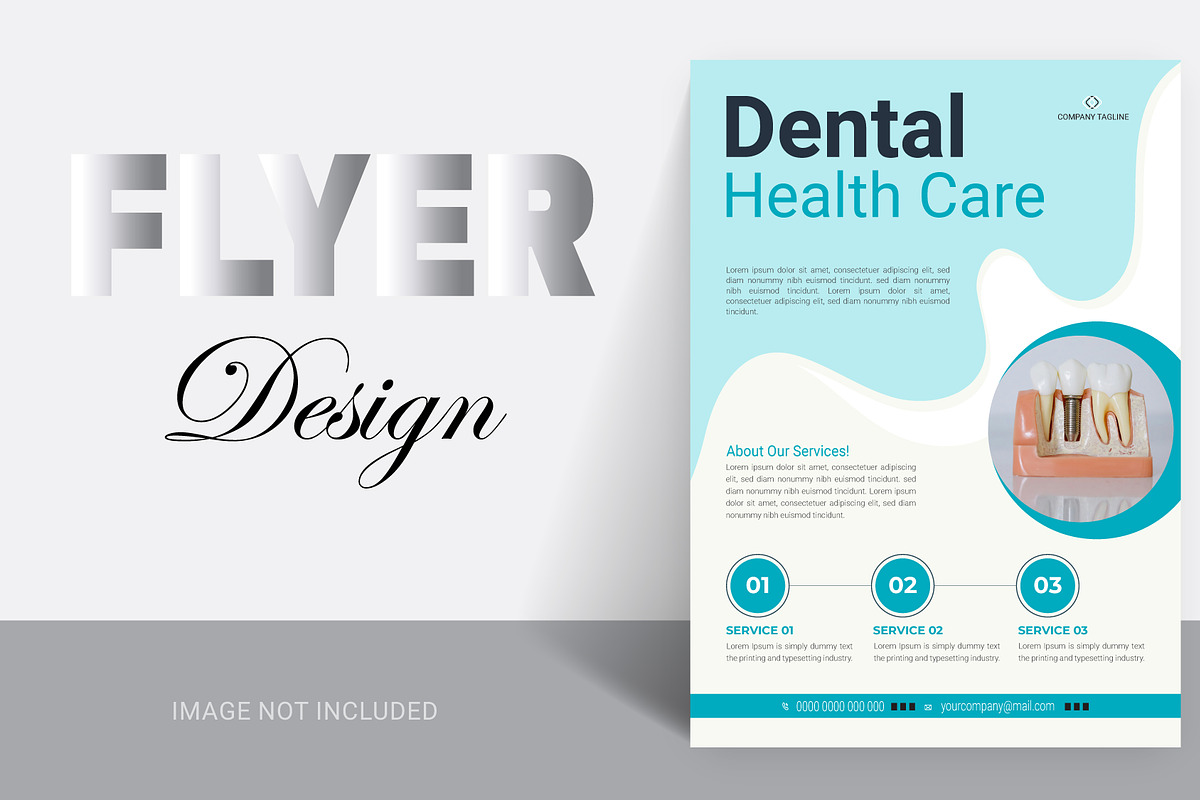 Dental Care Flyer Template