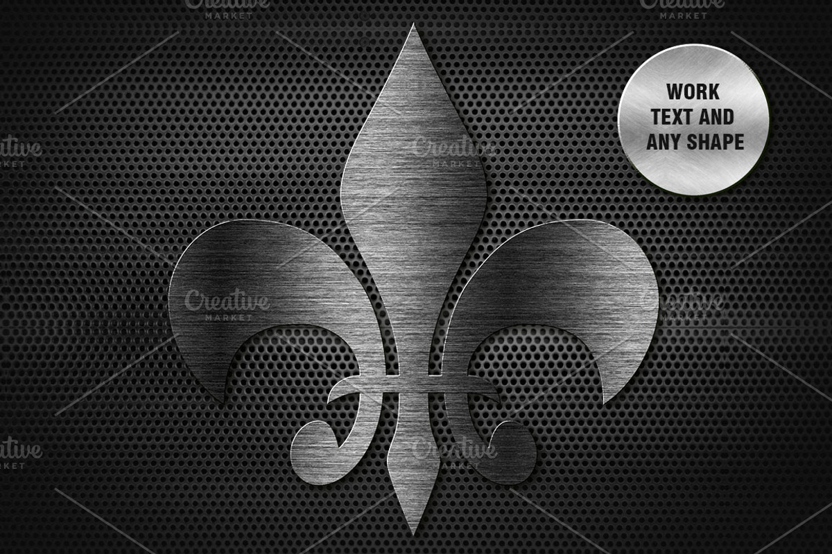 20 Metal Photoshop Layer Styles preview 7