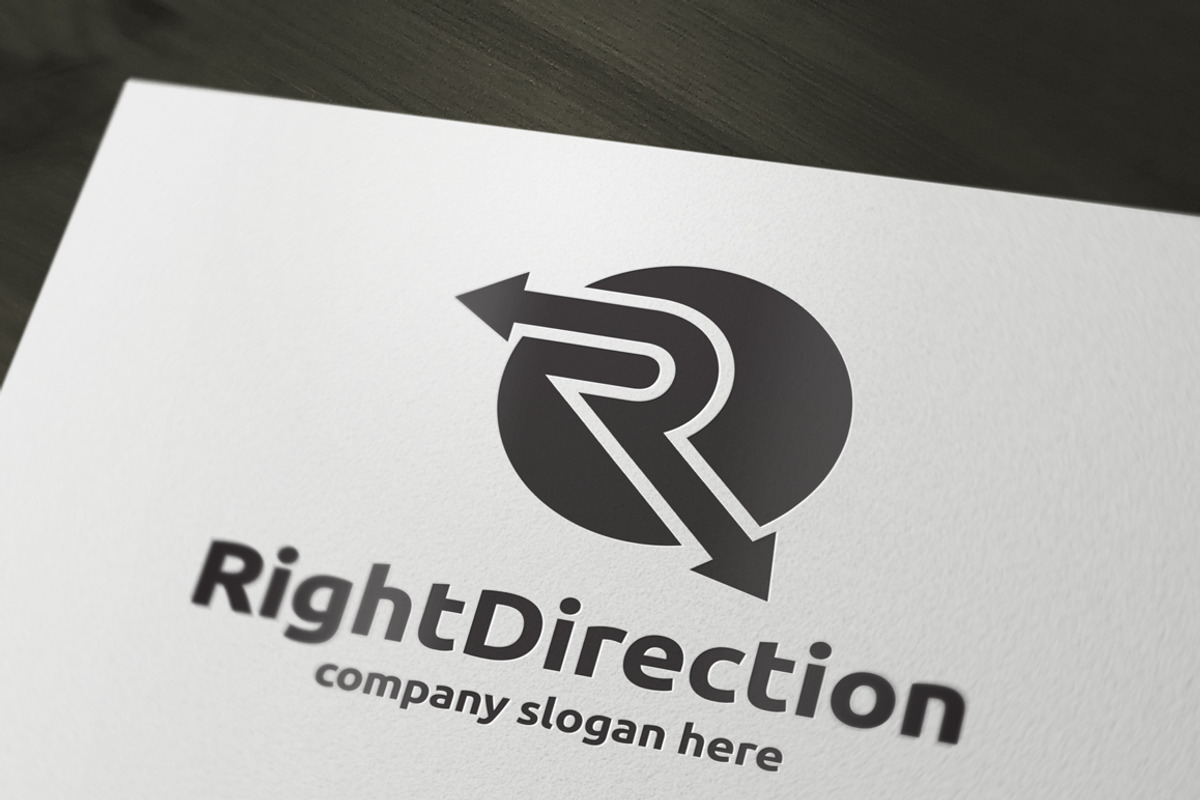 Right Direction, a Branding & Logo Template by dm243 (Photo 3 of 3)