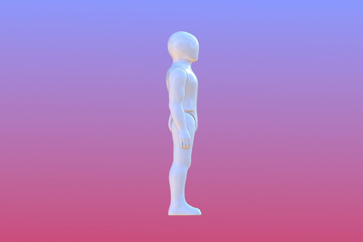 3D Retro Style Action Figure, a Characters & Person 3D Model by Jawa Station (Photo 2 of 7)