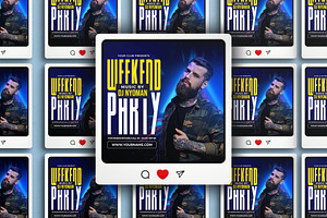 Party Social Media Template