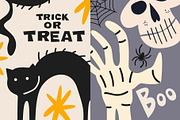 Trick or Treat. Halloween clipart, a Seasonal Illustration by Luamor (Thumbnail 7 of 10)