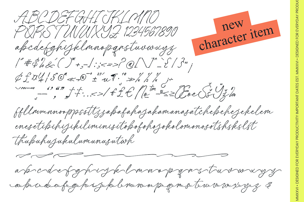Belphia Stylish Signature Font, a Script Font by Letterena Studios Script (Photo 10 of 10)