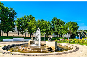 Fountain in the centre of astrakhan stock photo containing astrakhan and, an Architecture Photo by Leonid Andronov