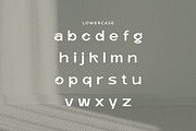 Douga – Unique Display Font, a Sans Serif Font by Artiveko (Thumbnail 4 of 8)