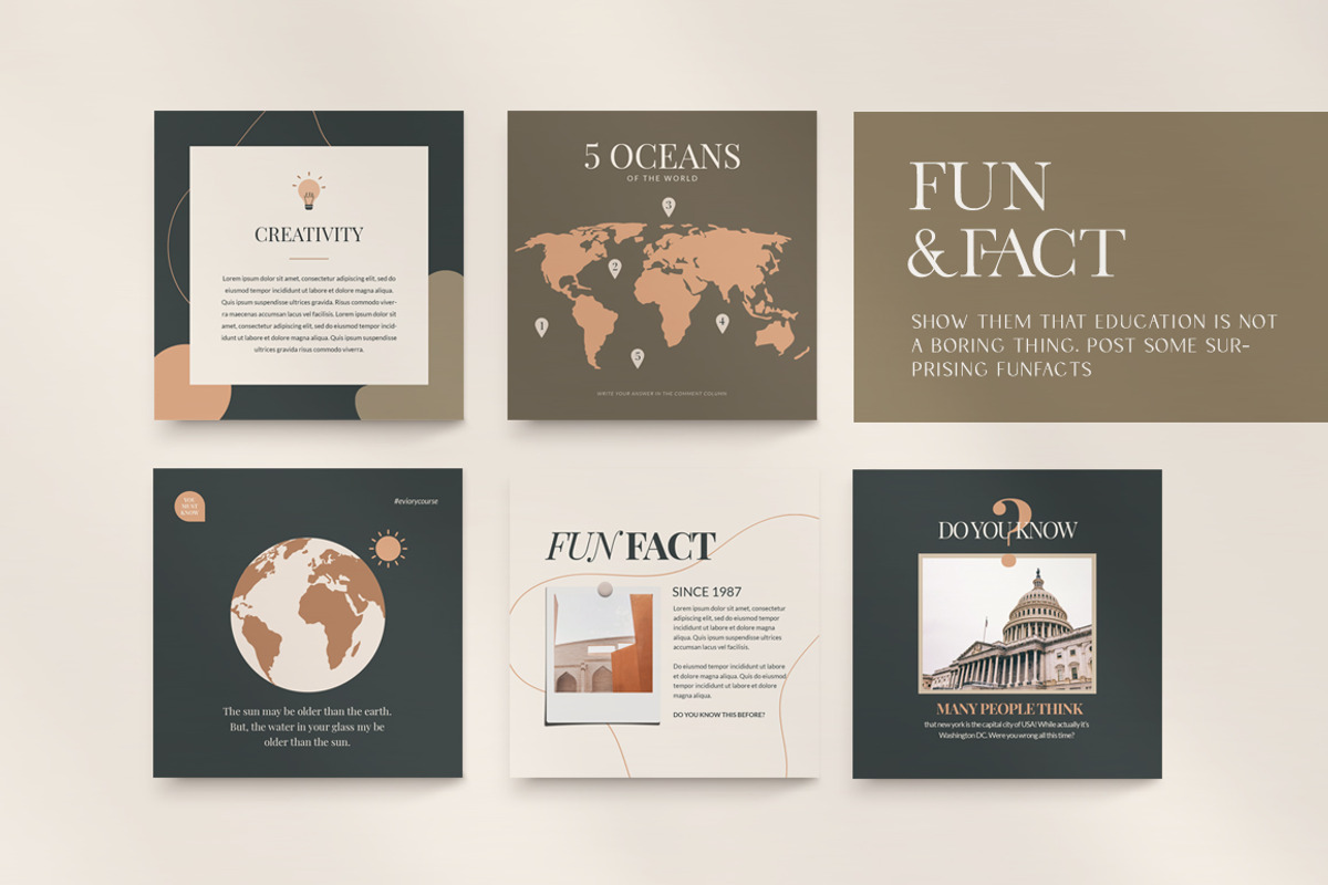 Instagram For eCourse Coach CANVA PS, a Social Media Template by Eviory (Photo 29 of 56)
