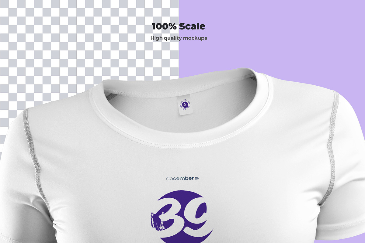 4 Sports 3D Mockup T-Shirt, a Shirt Mockup by Grow Design Craft Studio (Photo 7 of 8)