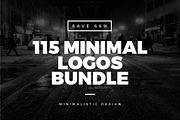 [44% OFF] 365 Minimal Logos Bundle, a Branding & Logo Template by Mats-Peter Forss (Thumbnail 2 of 14)