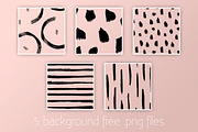 Brushstrokes Pattern Collection, a Pattern Graphic by mina (Thumbnail 4 of 4)