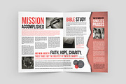 Church Newsletter Template, a Magazine Template by StockLayouts (Thumbnail 2 of 4)
