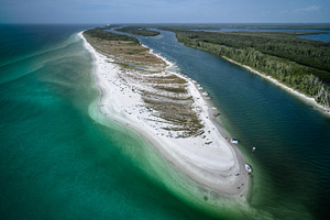 [aerial] keewaydin island featuring keeywaydin, island, and ocean
