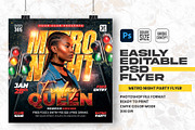 Metro Night Party Flyer Design, a Flyer Template by Shajib Shikder (Thumbnail 1 of 2)