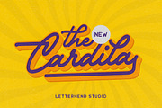 The Cardila - Retro Script, a Script Font by Letterhend Studio (Thumbnail 12 of 12)