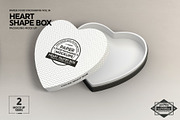 Paper Heart Box Packaging Mockup, a Packaging Mockup by INCDesign (Thumbnail 5 of 6)