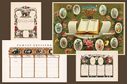 Antique Family Records - Blank, a Texture Graphic by Blue Line Design (Thumbnail 9 of 17)