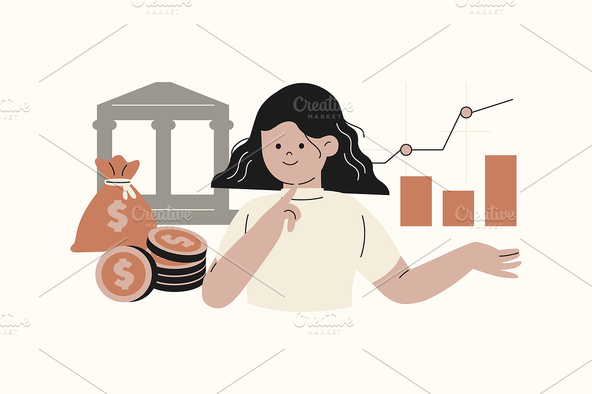 Early Retirement Illustration, an Object Graphic by Jump Studio (Photo 3 of 13)