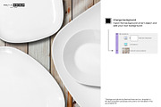 Ceramic Plates Serving Dishes Mockup, a Household Mockup by Pret-a-Mockup (Thumbnail 3 of 9)
