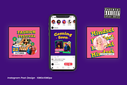 Memoir 90s Neon Instagram Template, a Social Media Template by Shinra Labs (Thumbnail 3 of 6)