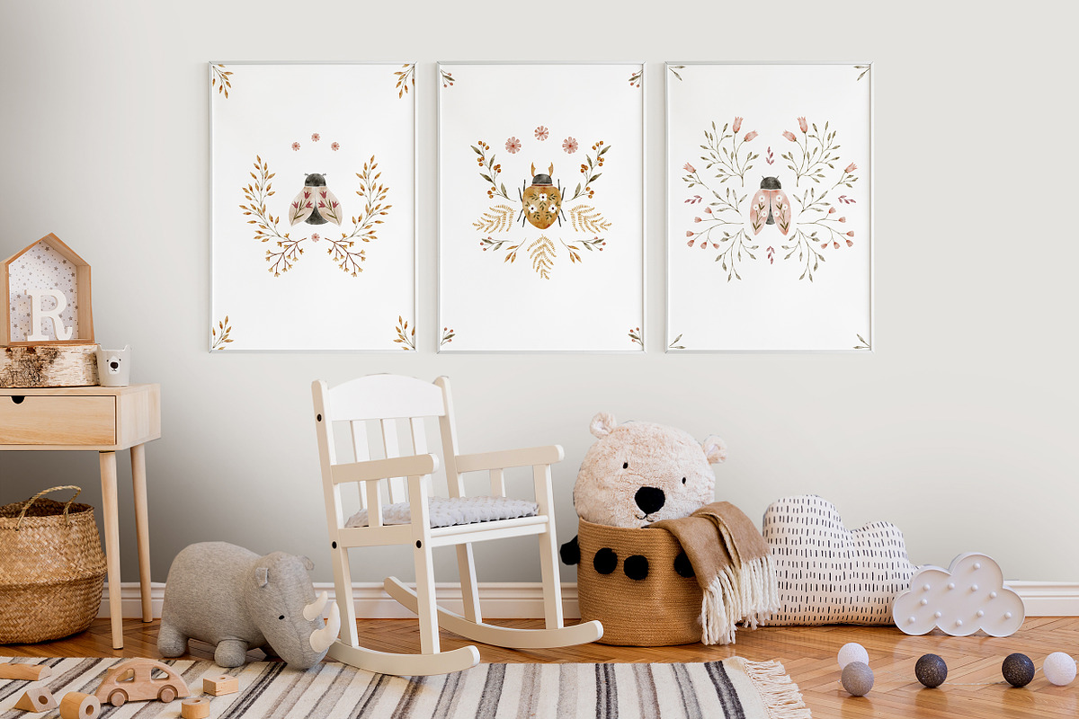 AUTUMN GARDEN watercolor set, an Object Illustration by erasovas (Photo 5 of 13)