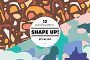 Shape Up!, a Pattern Graphic by Studio.lize (Thumbnail 1 of 14)