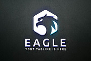 Hexagon Eagle Hawk Falcon Bird Logo, a Branding & Logo Template by jongcreative (Thumbnail 2 of 4)