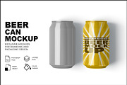 Soda Can Mockup, a Product Mockup by mockupbuys (Thumbnail 1 of 4)