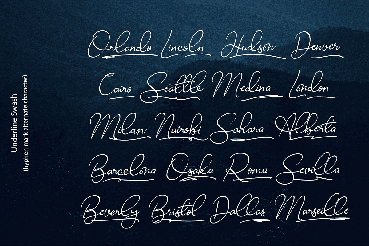 Ravishing Solidago Font, a Handwritten Font by Letterhanna Studio (Photo 12 of 21)