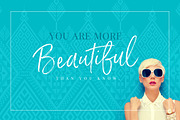 Saturday Script Brush Font, a Script Font by Nicky Laatz (Thumbnail 9 of 15)