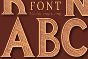 Font. Vector engraving, an Object Graphic by Vector Engraving (Thumbnail 1 of 4)