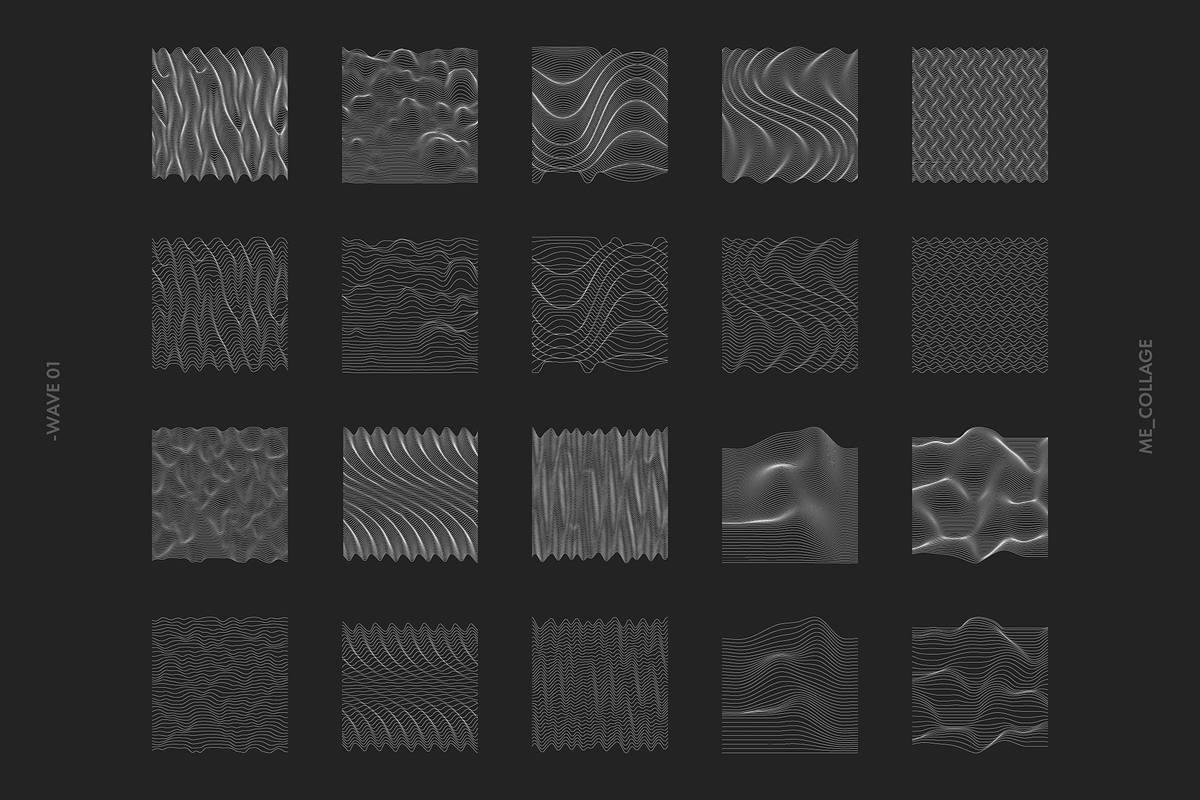 WAVE 01: Flexible Abstract Designs, an Object Graphic by ME_COLLAGE (Photo 13 of 25)