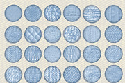 43 Procreate fabric brushes, a Brush Add-On by ProcreateiBox (Thumbnail 3 of 4)