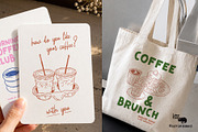 Coffee Lover Designs, an Object Graphic by Lazy Cat (Thumbnail 3 of 7)