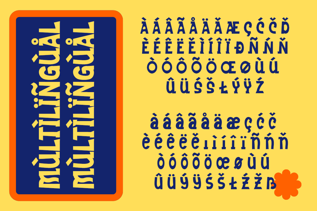 Mankey Caimel - Modern Retro Font, a Sans Serif Font by Dhabee (Photo 4 of 10)