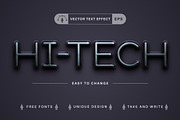 Set 10 Plastic Editable Text Effects, a Layer Style Add-On by rwgusev (Thumbnail 2 of 11)