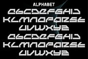Makqu - Futuristic Font, a Sans Serif Font by MaikoHatta (Thumbnail 3 of 6)