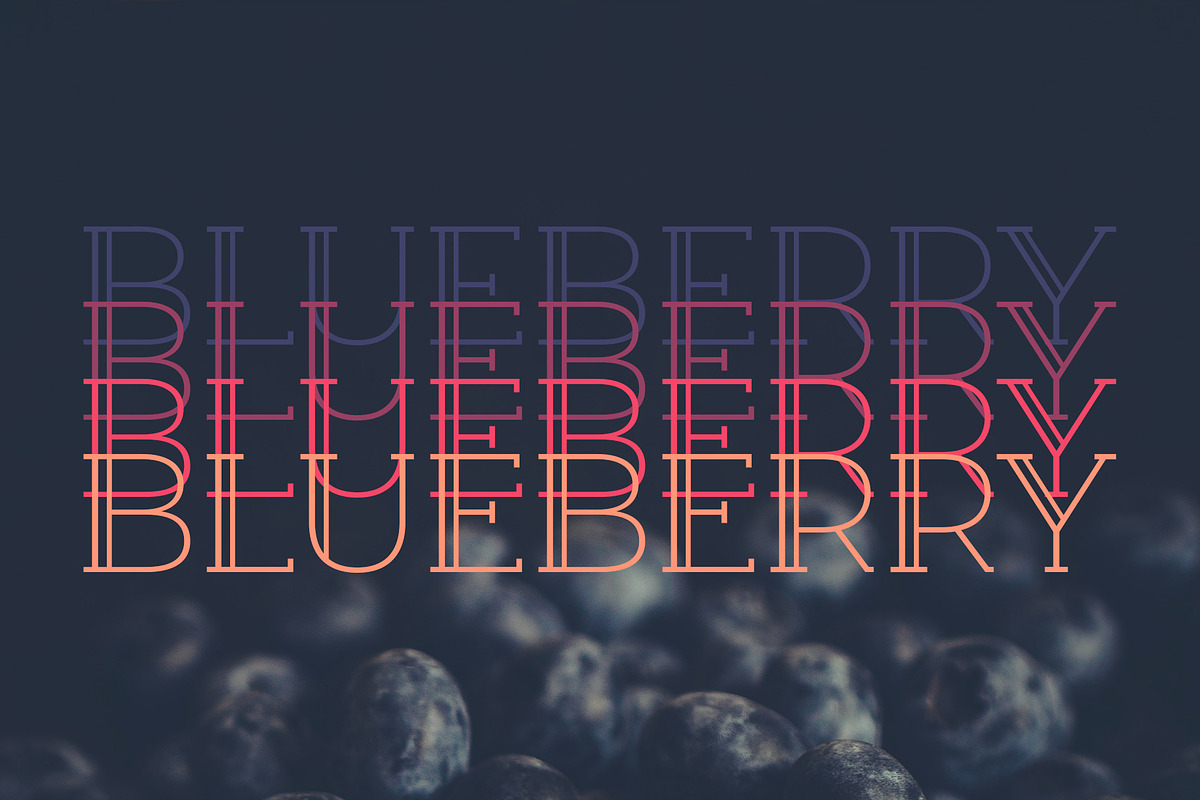 Berry Slab Serif Font preview 3