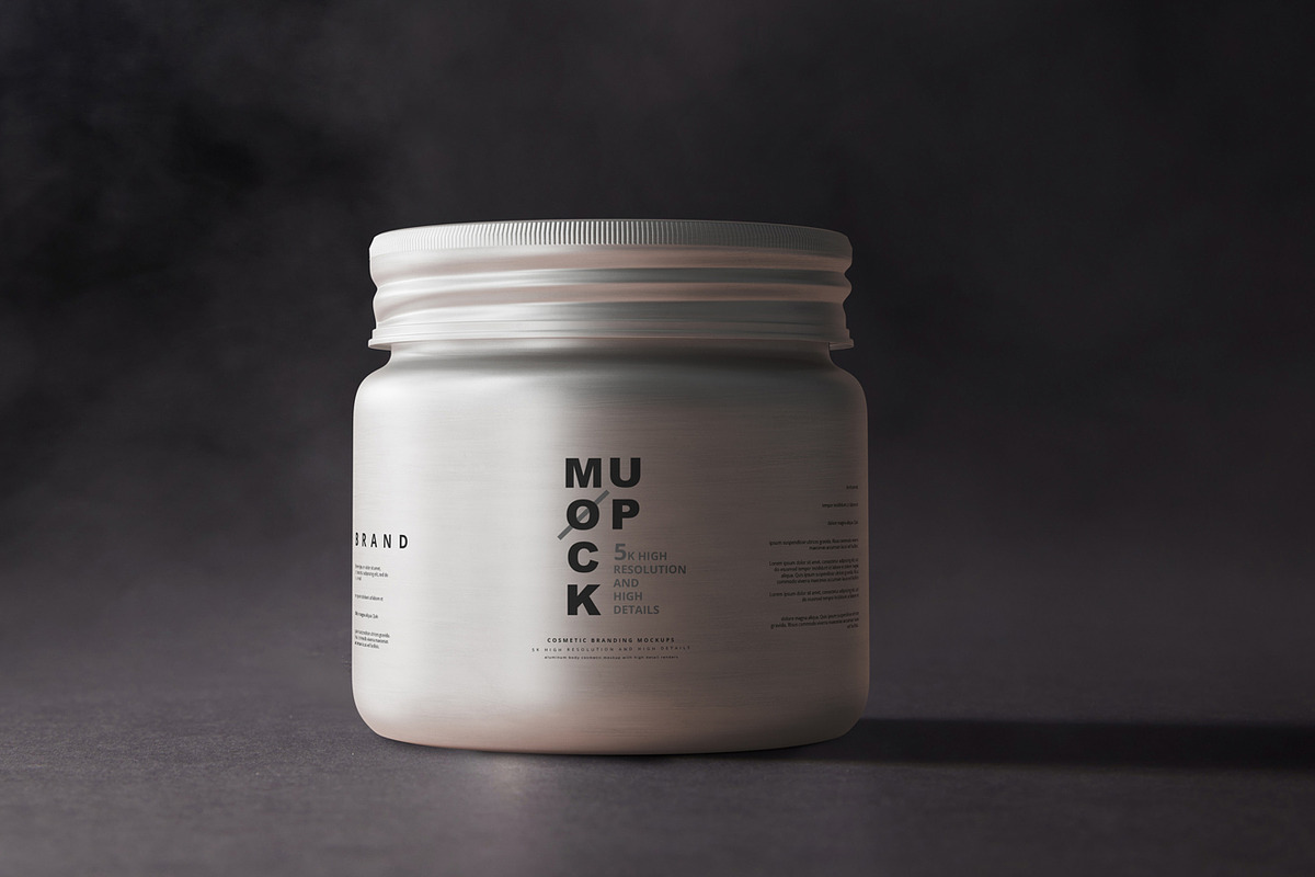 Aluminum Cosmetic Mockup Bundle, a Cups & Container Mockup by pmvch (Photo 10 of 206)