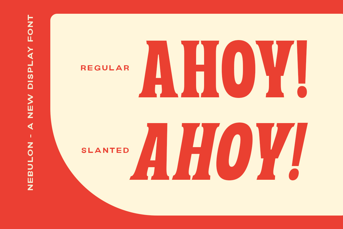 Nebulon - Bold Display Font, a Serif Font by Letterhend Studio (Photo 4 of 9)